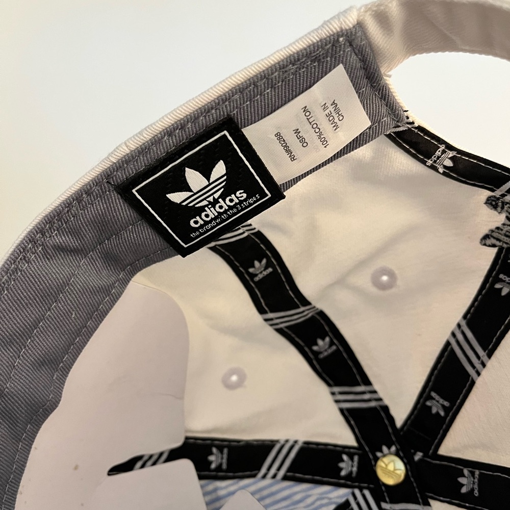 3 for $35 | Adidas Hat | White Baseball Hat | Strapback Hat - Picture 5 of 7
